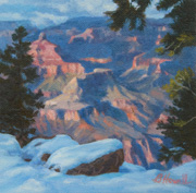 Snowy Canyon Afternoon